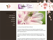 Tablet Screenshot of goddesschrissy.com